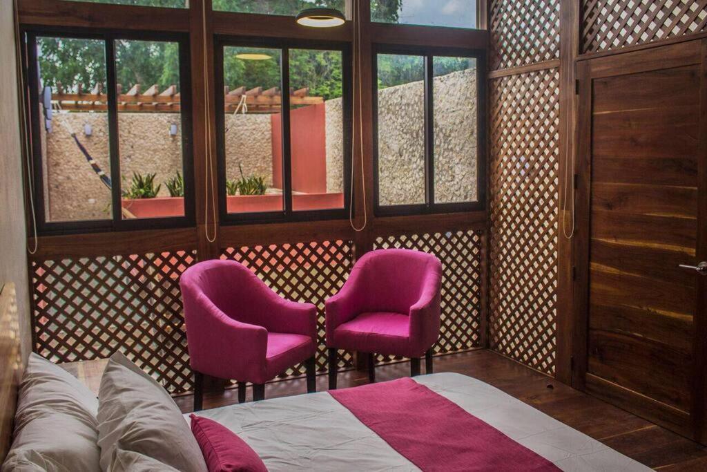 バリャドリッド Casona Xtabay, En El Centro De Valladolidヴィラ エクステリア 写真